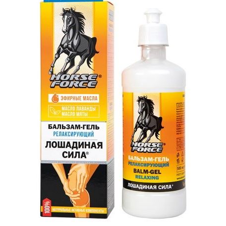 Horse Forse Уход для тела Бальзам-гель для тела релаксирующий Бальзам-гель ЛОШАДИНАЯ СИЛА релаксирующий для тела
