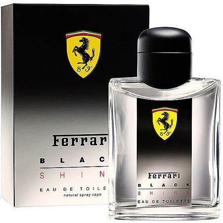 Ferrari Fragrance Black Shine Сияние серебристого металла для импозантного и неординарного мужчины