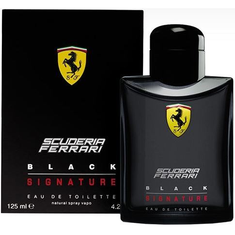 Ferrari Fragrance Scuderia Black Signature Коллекция Scuderia Ferrari - Классическая элегантность ЧЕРНОГО