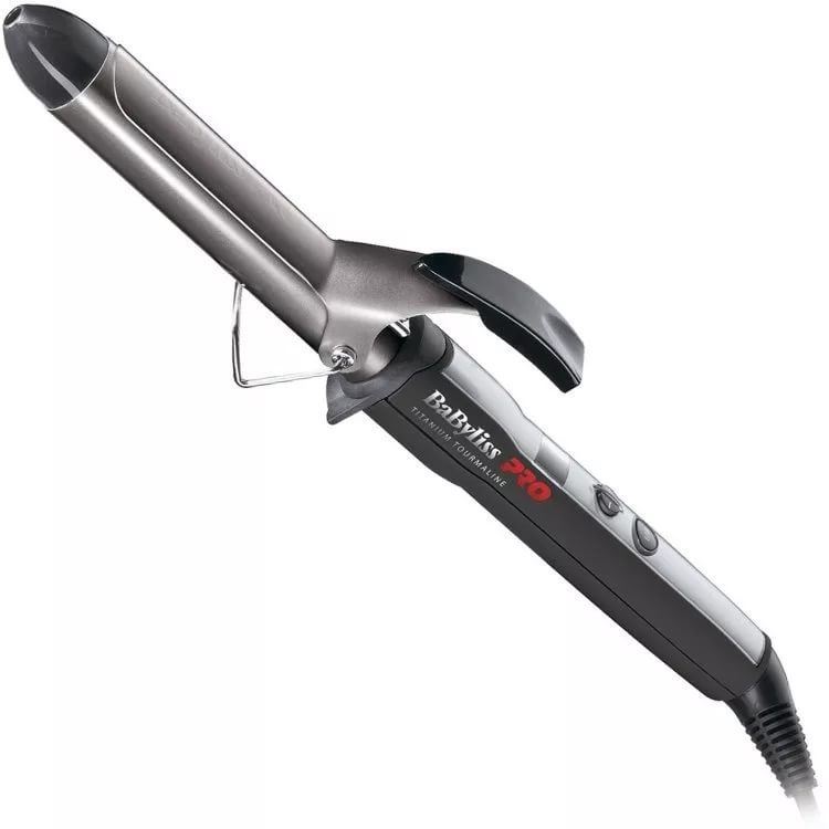 BaByliss Плойки BAB2273TTE Spring Titanium Tourmaline Плойка для волос Профессиональная плойка 25 мм c терморегулятором и титаново-турмалиновым покрытием