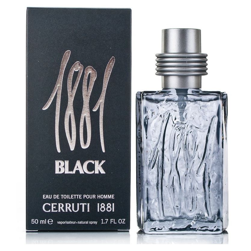 Cerruti Fragrance 1881 Black Pour Homme Естественность  в черном