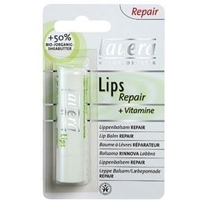 Lavera Lips  Repair Lip Balm Лечебный БИО-бальзам для губ Восстанавливающий