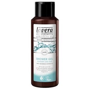 Lavera Basis Sensitiv  Shower Gel for Body and Hair Базис БИО гель для мытья волос и тела c морскими экстрактами 2 в 1