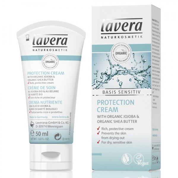 Lavera Basis Sensitiv  Protection Cream Базис БИО крем для лица защитный