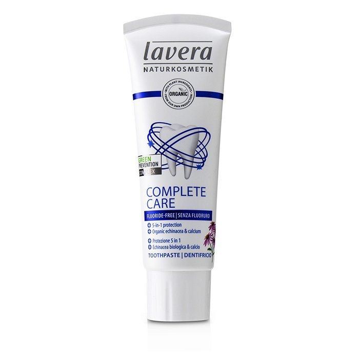 Lavera Basis Sensitiv  Toothpaste Complete Care Fluoridfrei  Зубная БИО-паста для десен и зубов Классик Комплексный уход