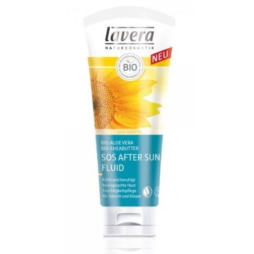 Lavera Sun Care  After Sun Shower Body Fluid SOS  БИО SOS флюид после загара для лица и тела 