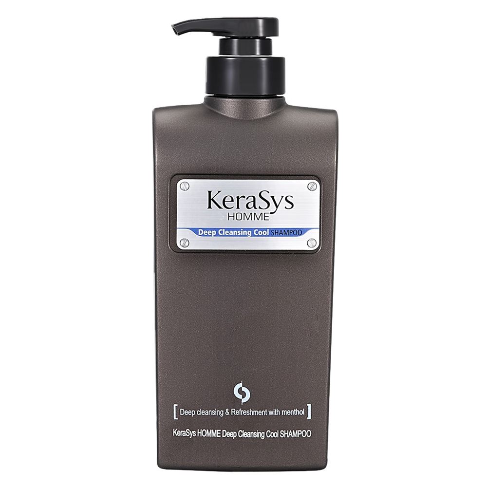 KeraSys Hair Care  Homme Shampoo Deep Cleansing Cool Освежающий шампунь для мужчин