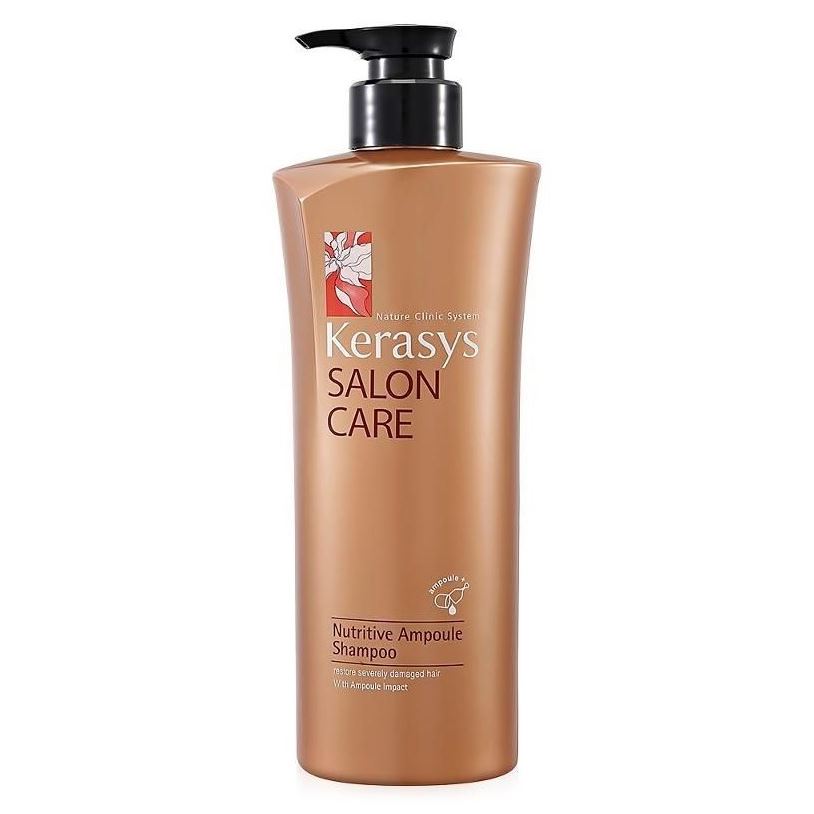 KeraSys Salon Care Nutritive Ampoule Shampoo Салонный Уход Шампунь Питание для поврежденных и сухих волос