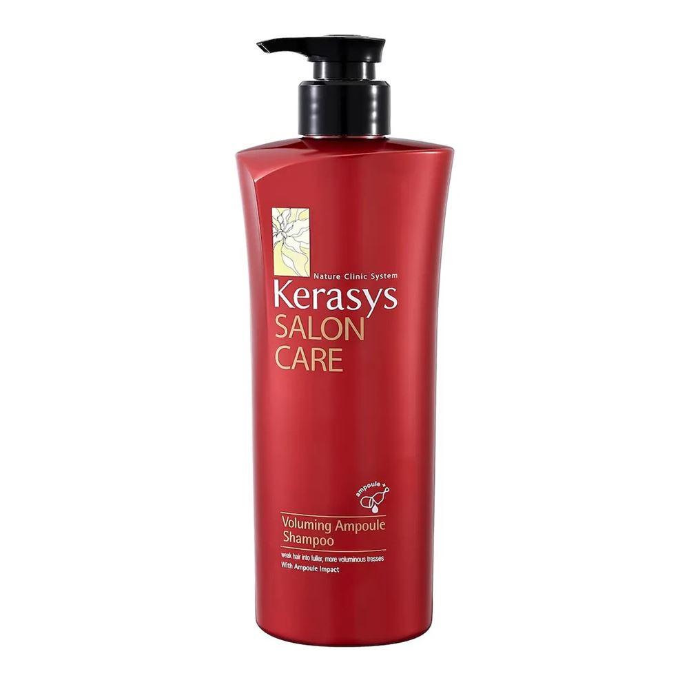 KeraSys Salon Care Voluming Ampoule Shampoo Салонный Уход Шампунь Объем для тонких и слабых волос