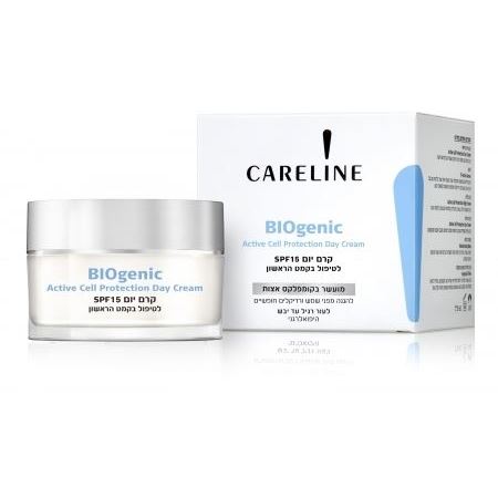 Careline Bio-Genic Active Cell Protection Day Cream SPF15 Активный дневной крем для лица SPF15