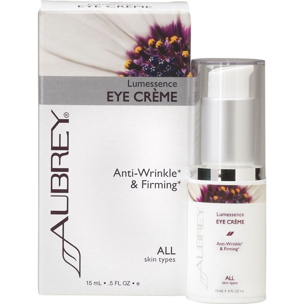 Aubrey Organics All Skin Type Lumessence Eye Creme Lumessence Омолаживающий крем  для кожи вокруг глаз с липосомами для всех типов кожи