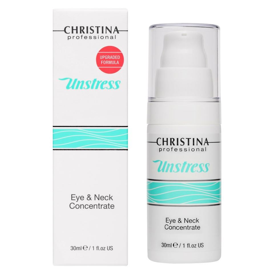 Christina Unstress Eye & Neck Concentrate Концентрат для кожи вокруг глаз и шеи