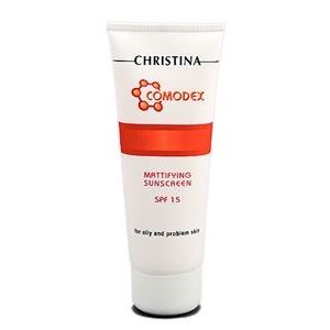 Christina Comodex Mattifying SunScreen SPF 15 Солнцезащитный крем с матирующим эффектом для жирной и проблемной кожи