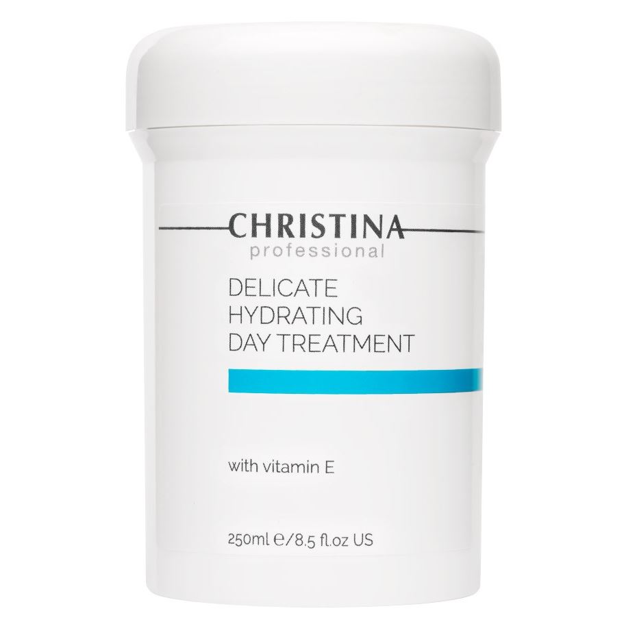 Christina Creams and Serums Delicate Hydrating Day Treatment Деликатный увлажняющий дневной крем с витамином Е для нормальной и сухой кожи