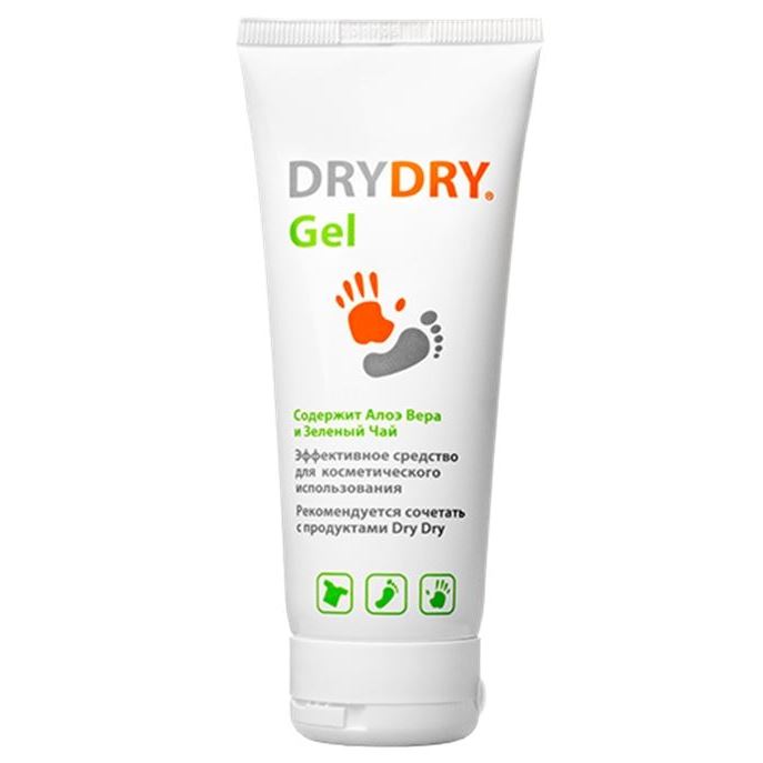 Dry Dry Antiperspirant Dry Dry Gel  Драй Драй Гель - Эффективное увлажняющее, противозудное, противовоспалительное и заживляющее косметическое средство