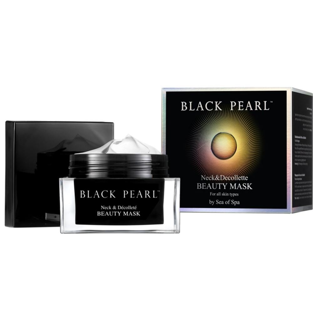 Sea of SPA Black Pearl  Neck & Decollete Beauty Mask Маска Красоты для области шеи и декольте для всех типов кожи