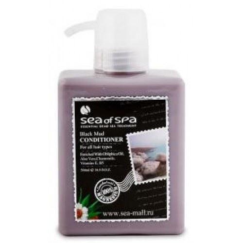 Sea of SPA Hair Care Black Mud Conditioner Кондиционер с минеральной грязью Мертвого моря и маслом облепихи