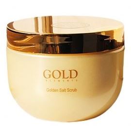 Premier Gold Elements Golden Salt Scrub Precious Золотой солевой скраб для тела с ароматом Precious