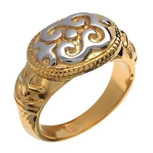 Charmelle Кольца Кольцо RG 1841 Кольцо Ретро из 2-х металлов, золото + родий