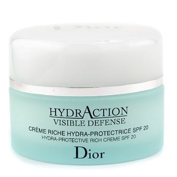 Christian Dior HydrAction Visible Defense Hydra-Protective Rich Creme SPF20 Гидрозащитный крем с насыщенной текстурой для сухой и очень сухой кожи