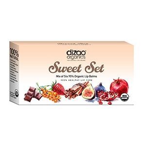 Dizao Органикс Набор Sweet Set Dizao Organics Свит набор: шесть бальзамов для губ