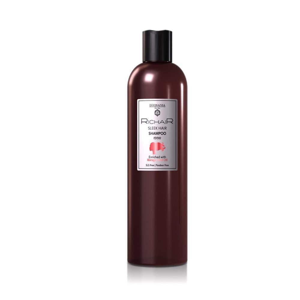 Egomania RicHair Richair Sleek Hair Shampoo Enriched with Borage Seed Oil Шампунь для гладкости и блеска волос с маслом огуречника