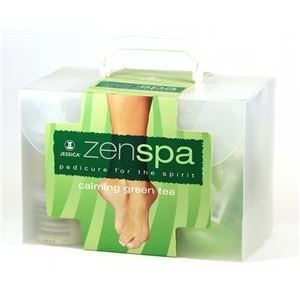 Jessica Kits ZenSpa Pedicure Calming Green Tea Professional Kit Профессиональный набор для педикюра "Нежность зеленого чая"