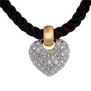 Charmelle Подвески Подвеска PE 0710ST Подвеска Сердце Tiffany&Co, золото с кристаллами Swarovski