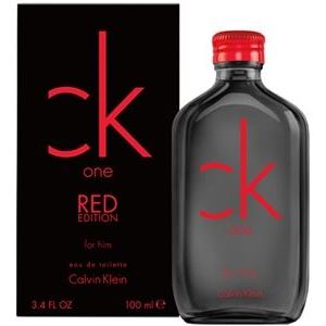 Calvin Klein Fragrance CK One Red Edition For Him Летний аромат для энергичных и молодых