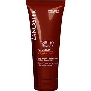 Lancaster Self Tan Beauty Self Tanning Comfort Cream Неделя на Ибице  Крем-комфорт автобронзат для лица и тела