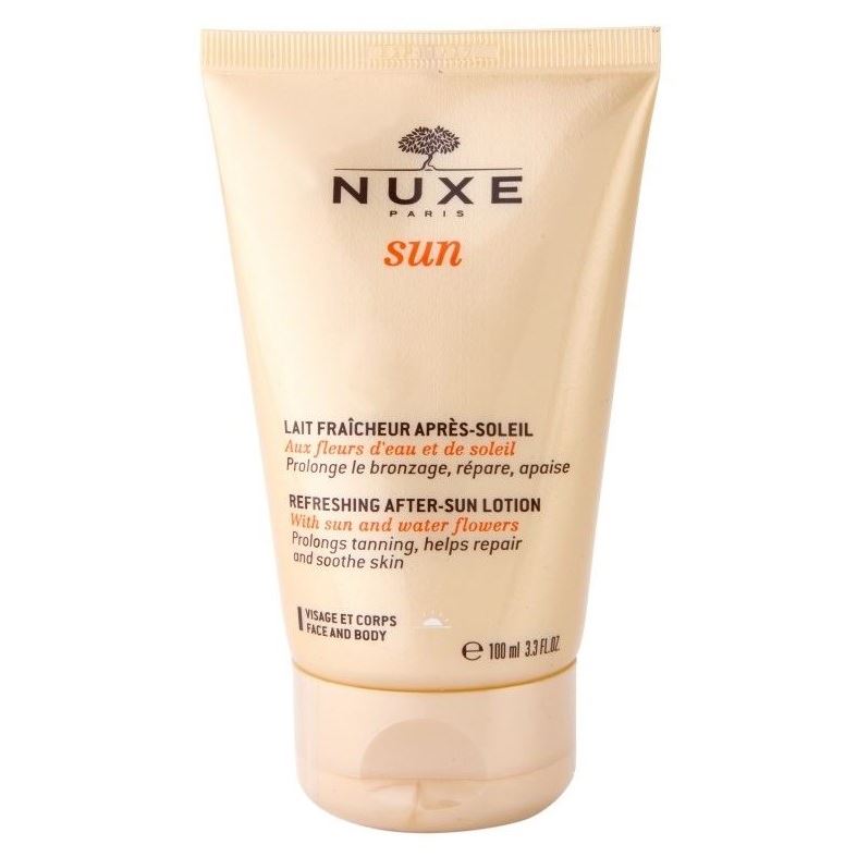 Nuxe Sun Лосьон после солнца  Освежающее молочко для лица и тела после загара 