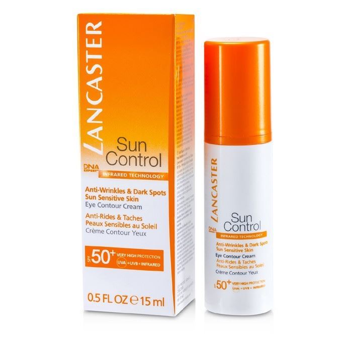 Lancaster Sun Control  Anti-Wrinkles & Dark Spots Eye Contour Cream SPF50+ Cолнцезащитный крем против морщин и пигментных пятен для глаз