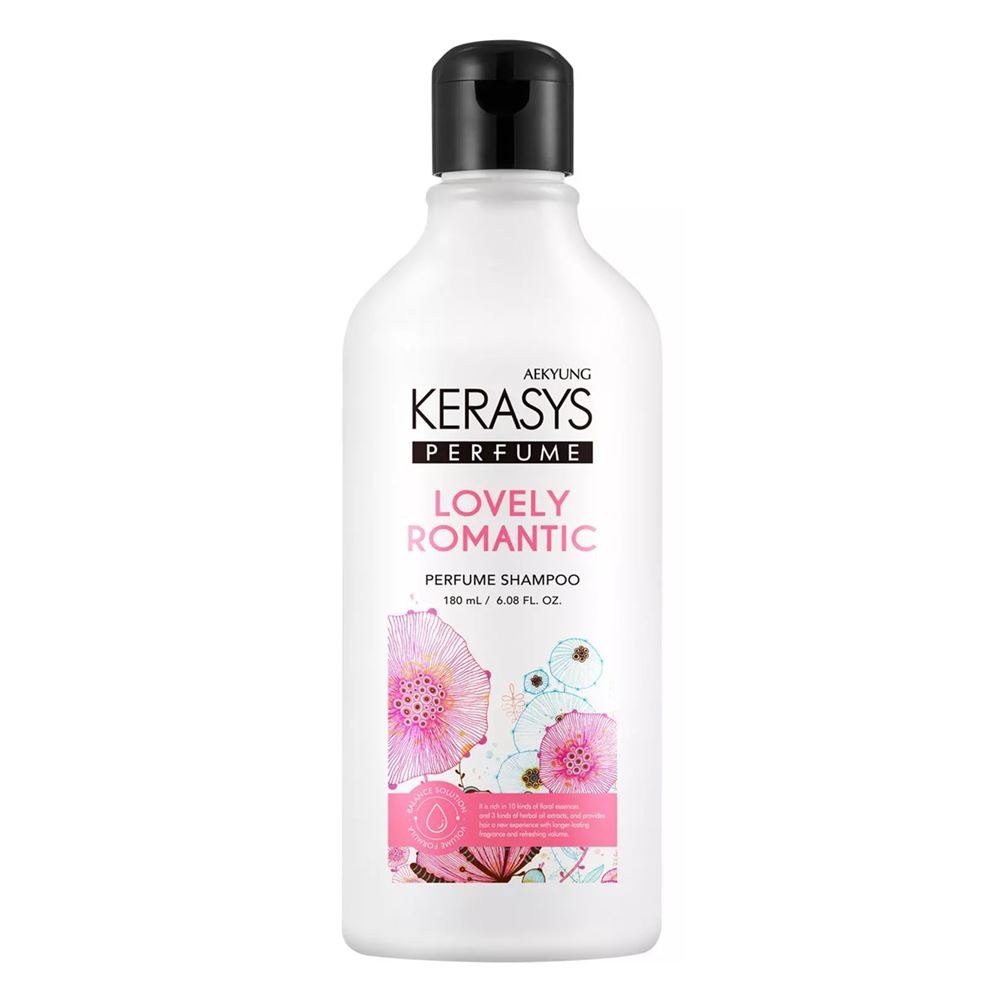Kerasys Perfumed Lovely & Romantic Perfumed Shampoo Парфюмированная линия РОМАНТИК Шампунь для волос, восстановление сеченых волос