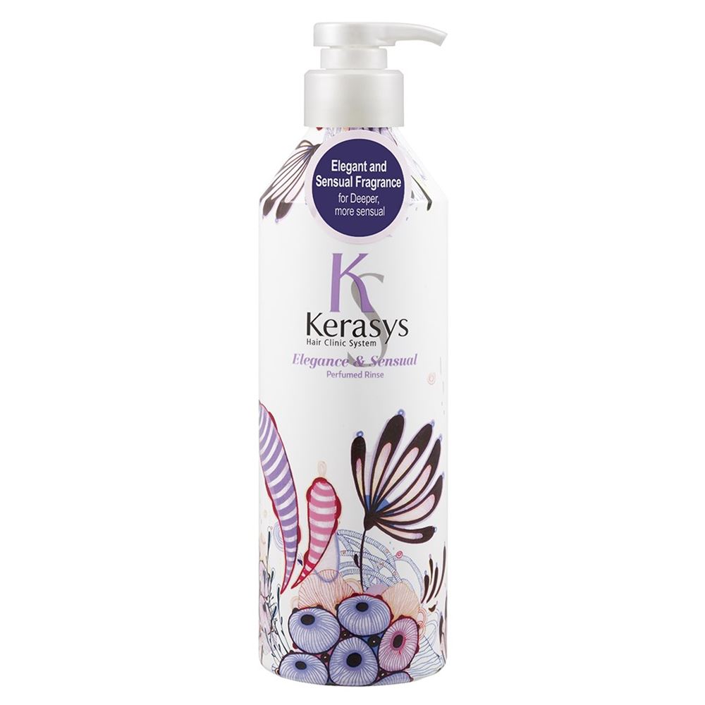 Kerasys Perfumed Elegance & Sensual Perfumed Rinse Парфюмированная линия ЭЛЕГАНС Кондиционер для волос