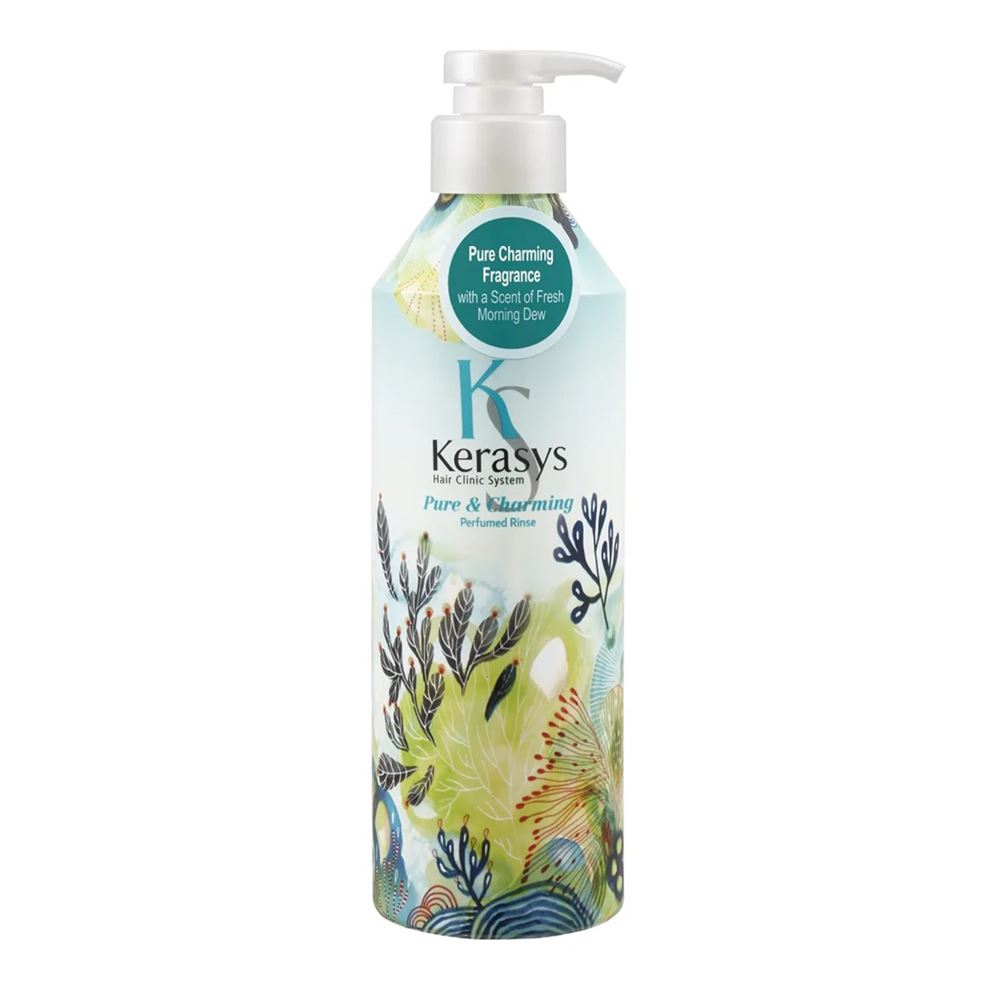 Kerasys Perfumed Pure & Charming Perfumed Rinse Парфюмированная линия ШАРМ Кондиционер для волос