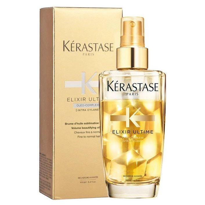 Kerastase Elixir Ultime Oleo-Complexe Rose Millenaire Масло для тонких и чувствительных волос 