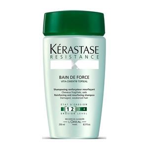 Kerastase Resistance Bain de Force Укрепляющий шампунь-ванна Форс для поврежденных ослабленных волос