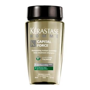 Kerastase Homme Shampoo Anti-Oiliness Effect Очищающий Шампунь Capital Force для жирных волос