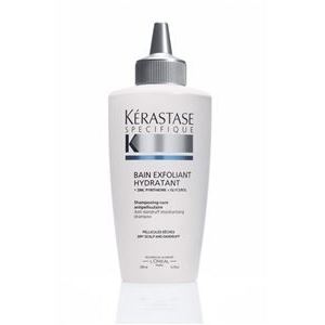 Kerastase Specifique Bain Exfoliant Hydrant Отшелушивающий шампунь против перхоти для сухой кожи головы