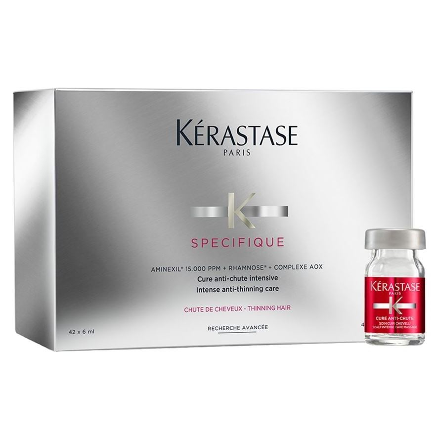 Kerastase Specifique Intense Anti-Thinning Care Aminexil Cure Anti-Chute Intensive Интенсивный курс от выпадения волос с аминексилом в ампулах