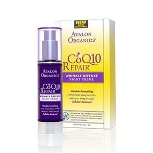 Avalon Organics CoQ10 Repair Wrinkle Defense Night Creme Ночной крем для лица против морщин CoQ10