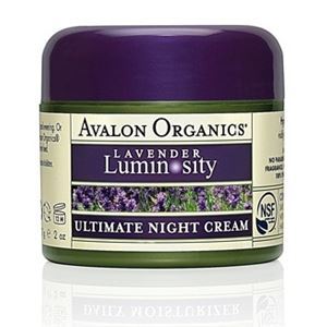 Avalon Organics Lavender Luminosity Ultimate Night Cream Восстанавливающий ночной крем для лица