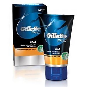 Gillette Средства после бритья Pro Intense Cooling Balm Бальзам после бритья 2 в1 Gillette Pro Интенсивное Охлаждение
