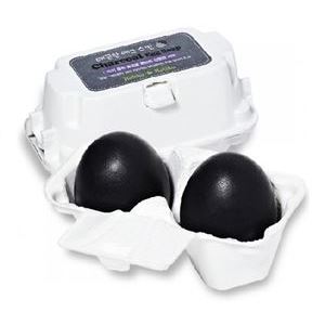 Holika Holika Cleansing Egg Soap Charcoal Мыло-маска ручной работы Древесный Уголь от черных точек
