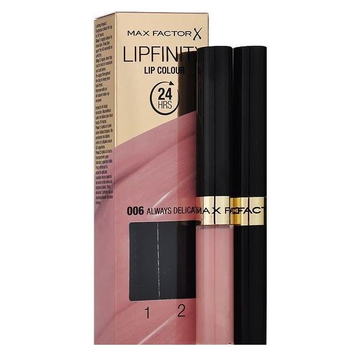 Max Factor Make Up Lipfinity Lip Color Стойкая помада для губ + Увлажняющий блеск