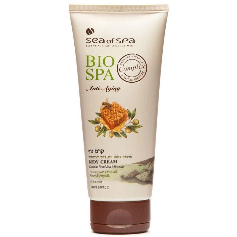 Sea of SPA Bio SPA  Body Cream with Olive Oil & Honey Антивозрастной крем для тела с оливковым маслом, медом и прополисом