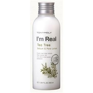 Tony Moly I'm Real I'm Real Tea Tree Sebum & Pore Lotion Лосьон для жирной проблемной кожи с расширенными порами