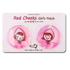 Tony Moly Mask & Scrab Red Cheeks Girl's Patch Патчи для щек Здоровый Румянец