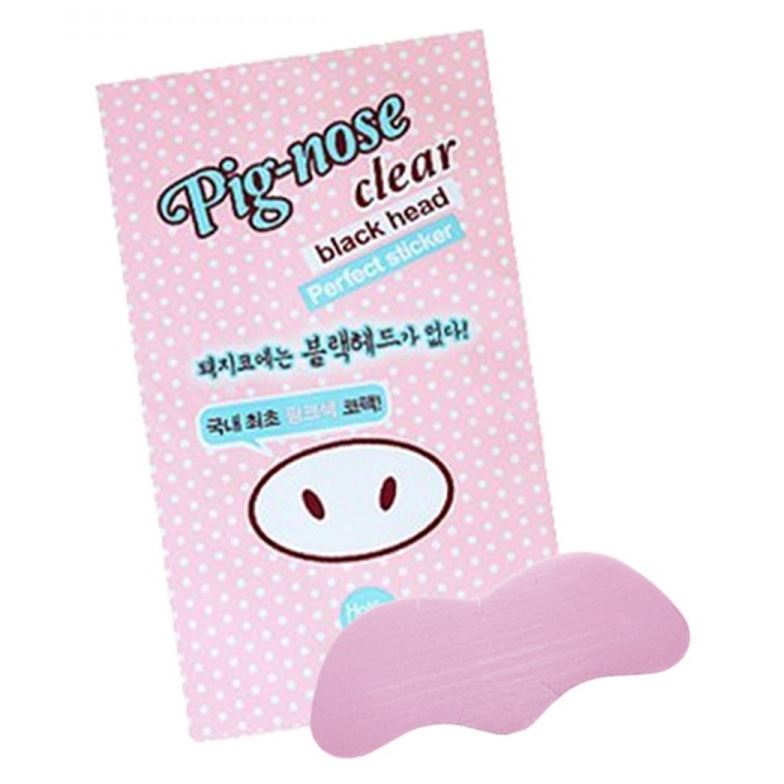 Holika Holika Cleansing Pig-Nose Clear Black Head Perfect Stickler Очищающие полоски для носа для удаления черных точек