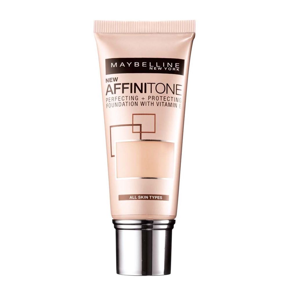 Maybelline Make Up Affinitone Совершенный Тон Выравнивающий тональный крем с витамином Е